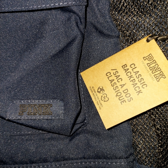 PINK classic bagpack New - Picture 3 of 9